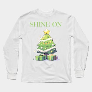 Christmas tree shine on Long Sleeve T-Shirt